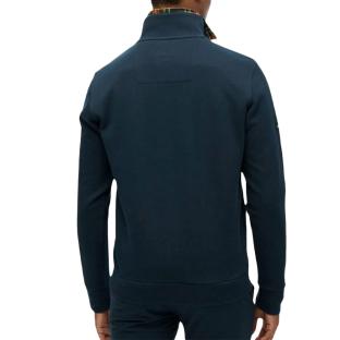 Sweat Bleu Homme Superdry Core vue 2