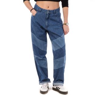 Jean Droit Bleu Femme Kaporal DUDEH vue 0