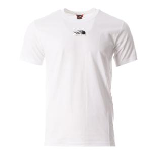 T-shirt Blanc Homme The North Face  1966 pas cher