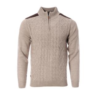 Pull Beige Homme RMS26 60982 pas cher