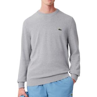 Pull Gris Homme Lacoste Pull Lacoste AH2193 vue 0