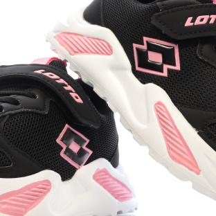 Baskets Noires/Roses Fille Lotto Bologna vue 7