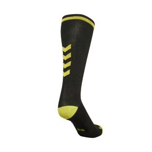 Paire de Chaussettes Noire/Jaune Homme Hummel Elite Indoor vue 0