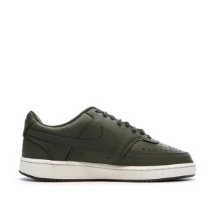 Baskets Kaki Homme Nike Court Vision Lo vue 2