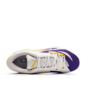 Chaussures de Basketball Blanches Homme Puma All-pro Nitro vue 0
