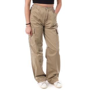 Pantalon Cargo Marron Femme Monday Premium 3178 pas cher