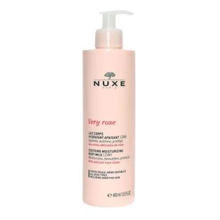 Lait Corps Hydratant Apaisante NUXE Very Rose 400 ml pas cher