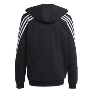 Veste à Capuche Noir Mixte Enfant Adidas Icons 3 vue 0