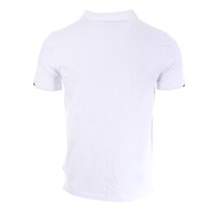 Polo Blanc Homme Hungaria Jeki vue 2