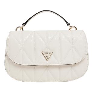 Sac à Bandoulière Blanc Femme Guess Aldina vue 0
