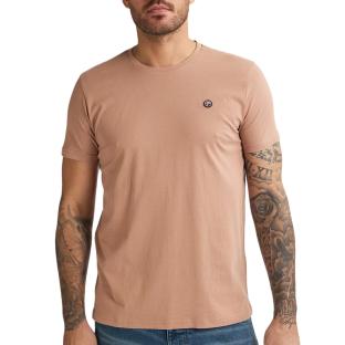 T-shirt Orange Homme Petrol Industries TSR002-9999 pas cher