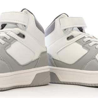 Baskets Grises/Blanches Garçon Rouge Umbro Olly Vlc vue 4
