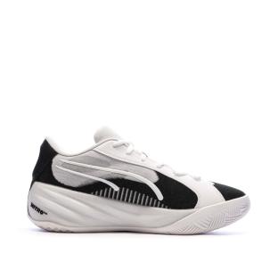 Chaussures de Basketball Blanche/Noir Homme Puma All-pro Nitro vue 0