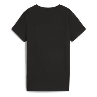 T-shirt Noir Femme Puma Elevated vue 2
