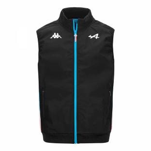 Veste Sans Manches Noire/Turquoise Garçon Kappa Aboslend pas cher