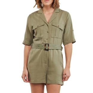 Combishort Kaki Femme Kaporal CARYL vue 0