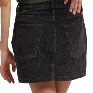 Jupe Noire Femme Superdry Vintage vue 2