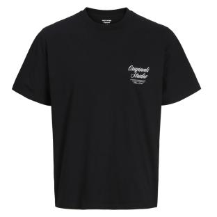 T-Shirt Noir Homme Jack & Jones Norrebro vue 0