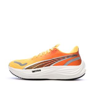 Chaussures de Running Orange/Jaune Femme Puma Velocity pas cher