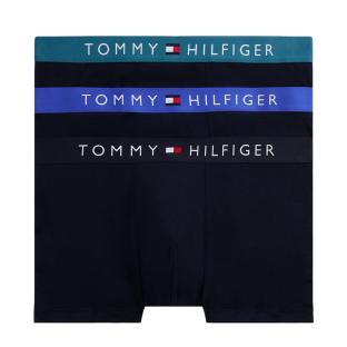 x3 Boxers Marine Homme Tommy Hilfiger TrunkY vue 0