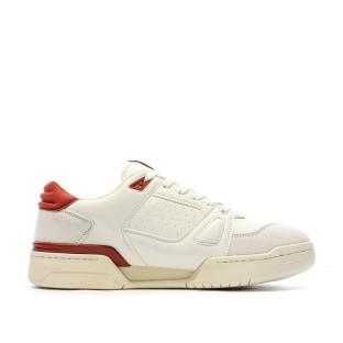 Baskets Blanche/Rouge Homme Sergio Tacchini  Milano vue 2