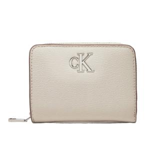 Portefeuille Beige Femme Calvin Klein Jeans Minimal pas cher