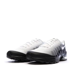 Baskets Blanches/Noires Homme Nike Air Max Invigor vue 6