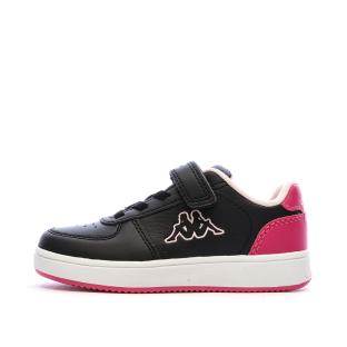 Baskets Noir/Rouge Garçon KAPPA Malone 381Y12W pas cher