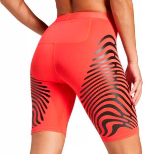 Short Rouge/Noir Femme Adidas Adizero vue 0
