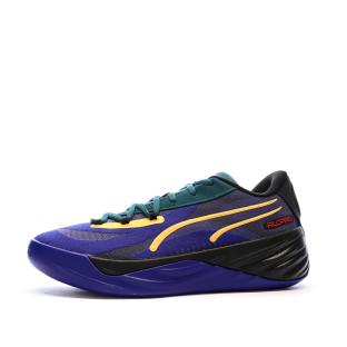 Chaussures de basketball Noires/Bleu Homme Puma All-pro Nitro Crowd Craze pas cher