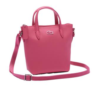 Sac Bandoulière Rose foncé Femme Lacoste Concept Mini Tote L.12.12 vue 0
