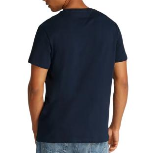 T-Shirt Marine Homme Tommy Hilfiger Slim Entry Graph vue 2
