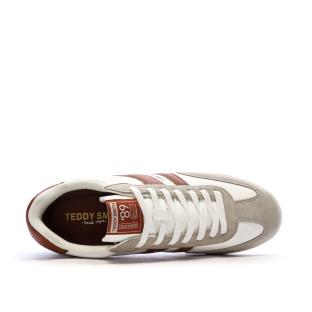 Teddy Smith Men's Brown/White Sneakers 120503 Photo of the Espace des Marques %store% store - view of %key%