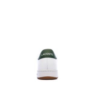 Baskets Blanches/Vertes Homme Lacoste Carnaby Cup vue 0