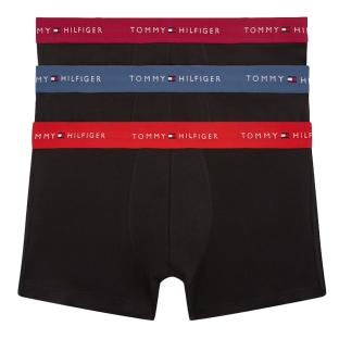 x3 Boxers Noir/Rouge/Bleu Homme Tommy Hilfiger Trunk vue 0