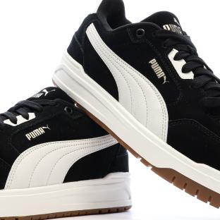 Zapatillas negras/blancas para hombre Puma Shuffle Downtown ver 0