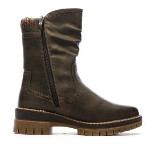 Bottes Kaki Femme Relife Cobrace vue 2