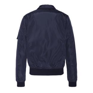 Veste Bombers Marine Homme Schott Blouson Cwu vue 0