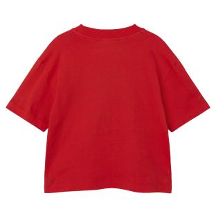 T-shirt Rouge Garçon Name it Jopo vue 2