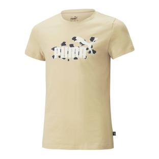 T-Shirt Beige Fille Puma Essential Animal pas cher