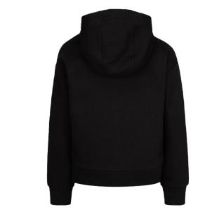 Sweat Noir Fille Nike Club Fleece vue 2