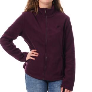 Polaire Zippé Violet Femme Lee Cooper Ozaya pas cher