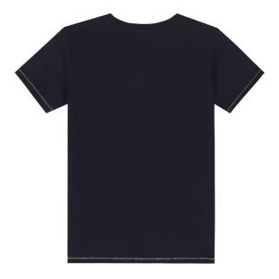 T-shirt Noir Garçon Guess Punto vue 2