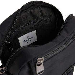 Sacoche Noire Homme Pepe Jeans Nestor vue 3