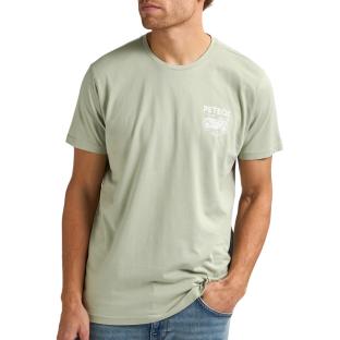 T-shirt Vert Homme Petrol Industries TSR125-9999 pas cher