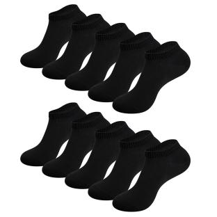 x10 paires de chaussettes noires homme Twinday pas cher