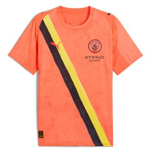 Manchester City Maillot de Gardien Orange Homme Puma Kidsuper vue 0
