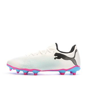 Chaussures de Football Blanc/Bleu Homme Puma Future 7 Play Fg/ag pas cher