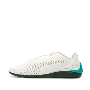 Baskets Blanches Homme Puma Mercedes Cat Decima Puma Wh pas cher