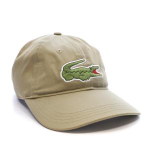 Casquette Beige Mixte Lacoste Twill Big Croch vue 2